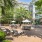 shaded and spacious outside courtyard