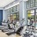 fitness center room with treadmills
